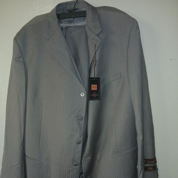 caravelli Other - Caravelli Men’s Gray 2-Piece Suit Blazer & Pants Size 50L / 46W